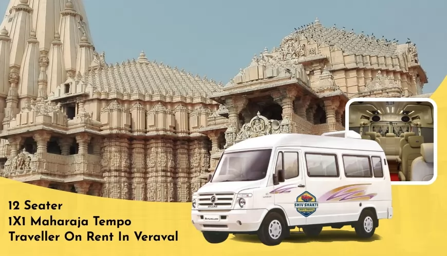 12 seater tempo traveller on rent in veraval