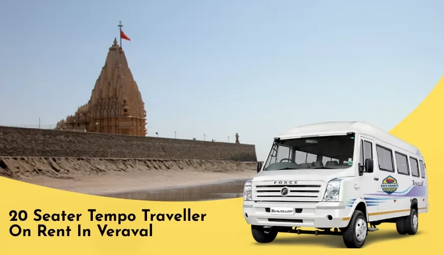 20 seater Tempo Traveller on Rent in Veraval