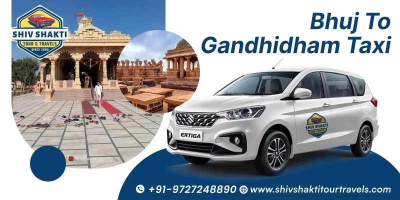 Bhuj to Gandhidham Cabs