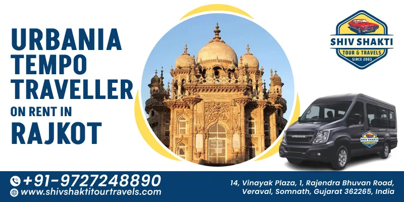 Force Urbania Tempo Traveller on Rent in Rajkot