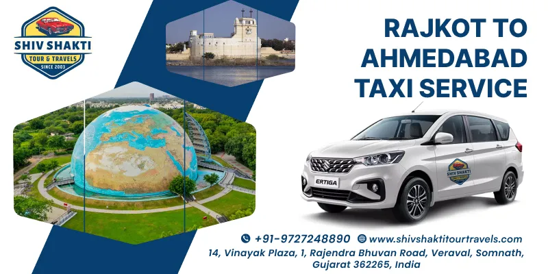 Rajkot to Ahmedabad Taxi Service