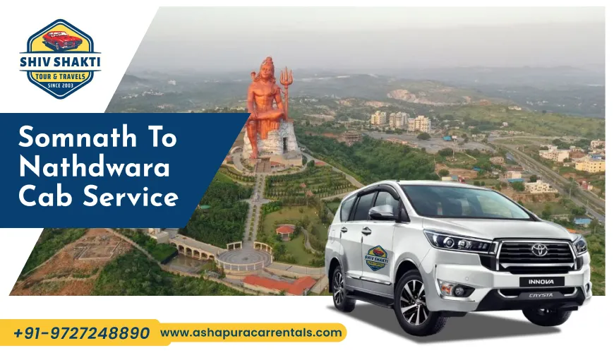 Somnath to Nathdwara Cab Service