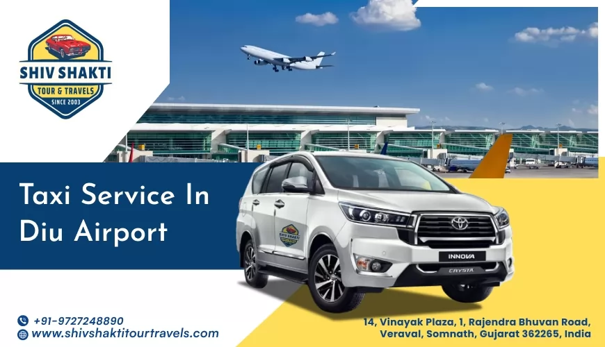 Taxi Service in Diu Airport